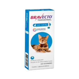 Bravecto Gatos 2,8-6,25 Kg 250 mg Transdermal