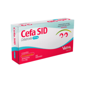 Cefa SID 110 mg Cefadroxila para Cães e Gatos