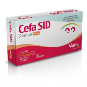 Cefa SID 440 mg Cefadroxila para Cães e Gatos