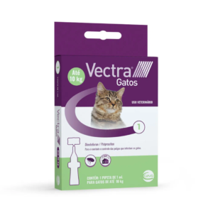 Vectra Gatos 3D 1 Pipeta Antipulgas e Carrapatos