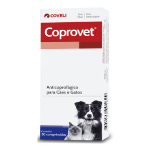 Coprovet Anticoprofágico Coveli para Cães e Gatos – 20 Comprimidos